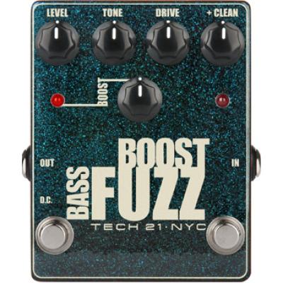TECH 21 Bass Boost Fuzz Metallic